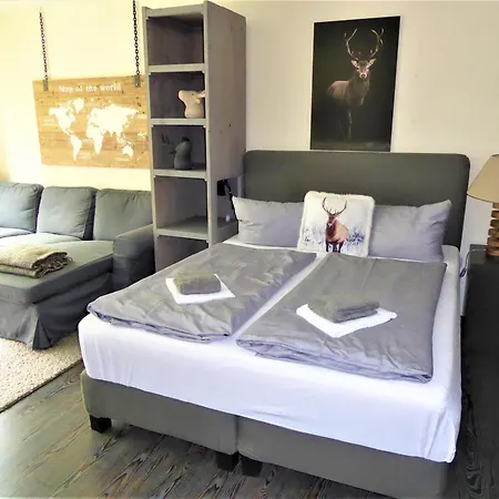 Cityloft Pool Sauna 5 Pers Balkon Wifi Near Bikepark 아파트